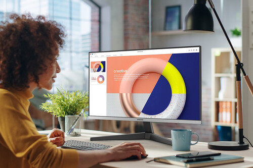 ¡Este monitor barato de Samsung para trabajar te sorprenderá con su nivel de detalle y protección ocular!