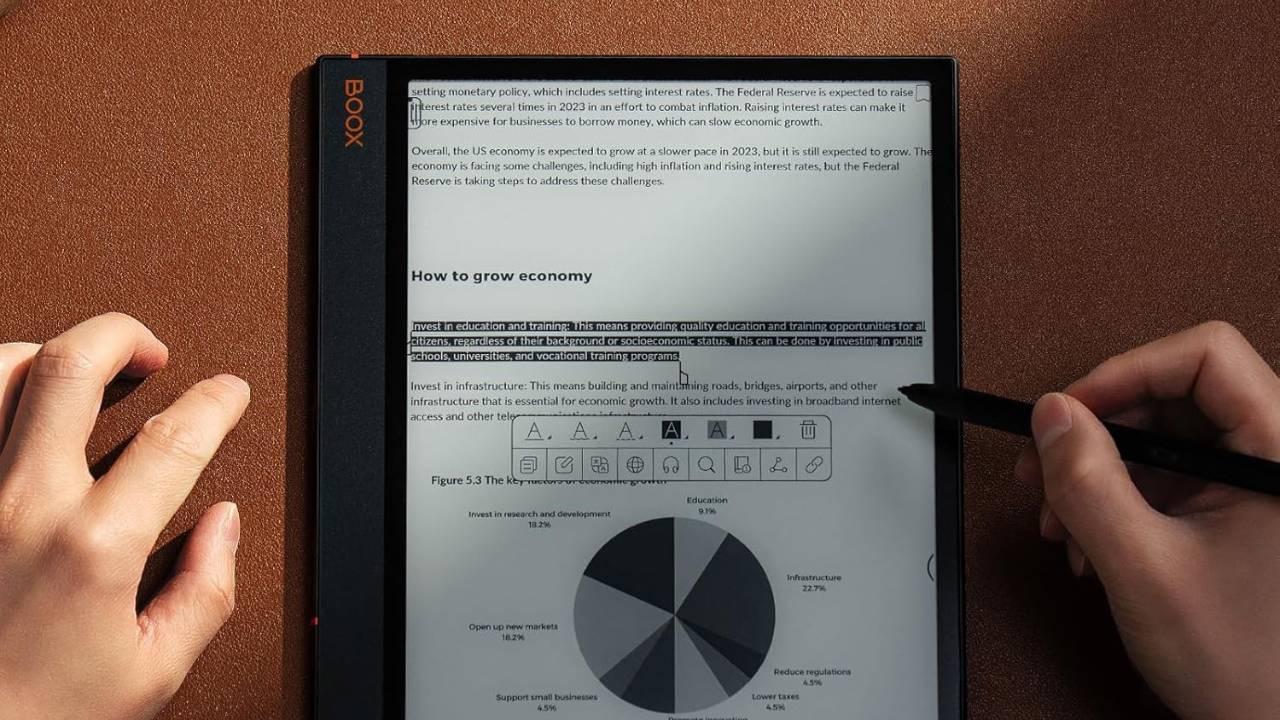 ¡El eBook Android que destrona al Kindle: arrasa en Amazon con semanas de batería!