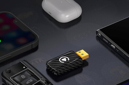 ¡Olvídate de los cables! Android Auto y CarPlay inalámbricos a un precio IMPRESIONANTE con este adaptador