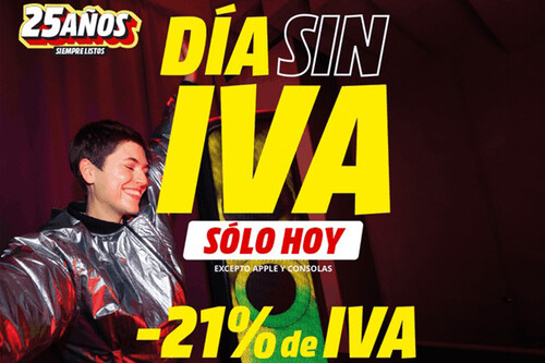 ¡Estos 5 chollos del Día sin IVA de MediaMarkt se agotan YA por estos precios irresistibles!