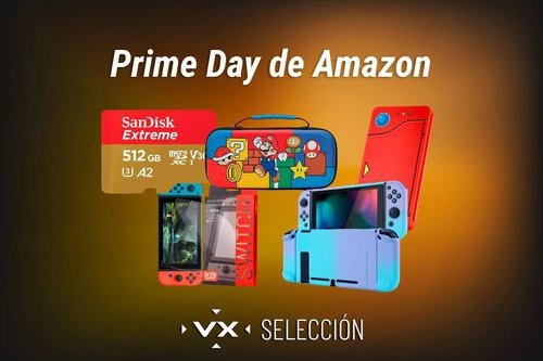¡Las ofertas IMPERDIBLES del Prime Day en accesorios para tu Nintendo Switch que NO te puedes perder!
