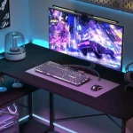 ¡Este escritorio en forma de L transformará tu setup gaming con el espacio que siempre soñaste!