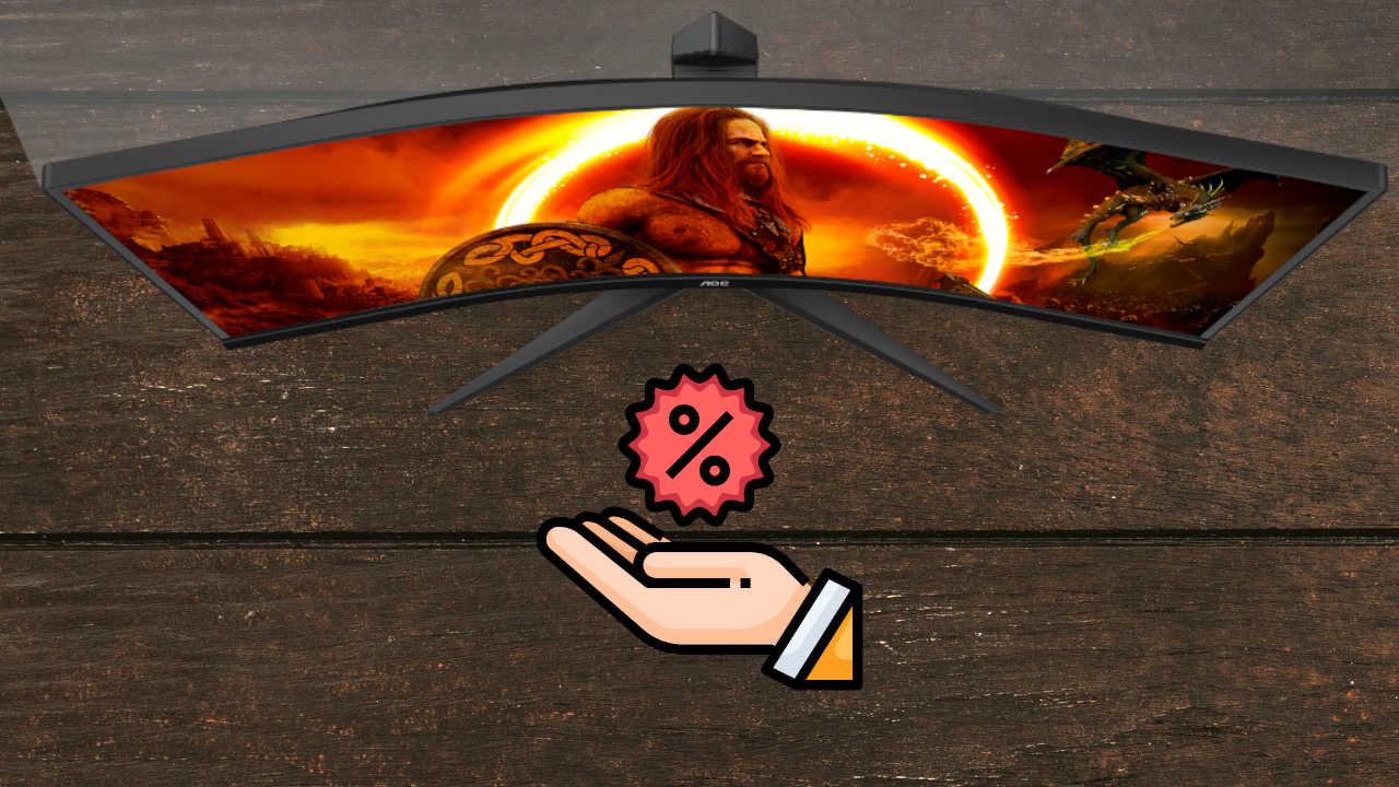 ¡Este monitor Ultra-Wide WQHD está en oferta y no te lo puedes perder!