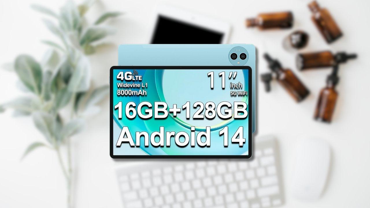¡16 GB de RAM y 4 TB de almacenamiento! Esta increíble tablet está ¡a solo 129 € en Amazon este Black Friday!