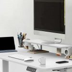 ¡La mesa de ordenador que cambiará tu vida: ¡elevable, elegante y con una oferta IMPERDIBLE!