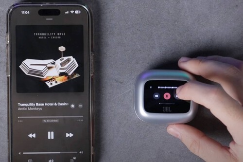 ¡Increíble pero cierto! Estos auriculares JBL tienen una caja de carga con pantalla que te dejará sin palabras