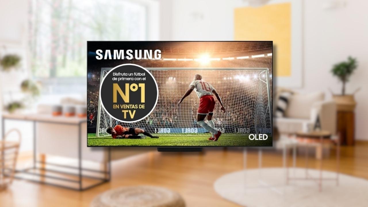 ¡Adiós LG! El televisor OLED de Samsung que arrasa en 2025 y Amazon lo vende casi regalado
