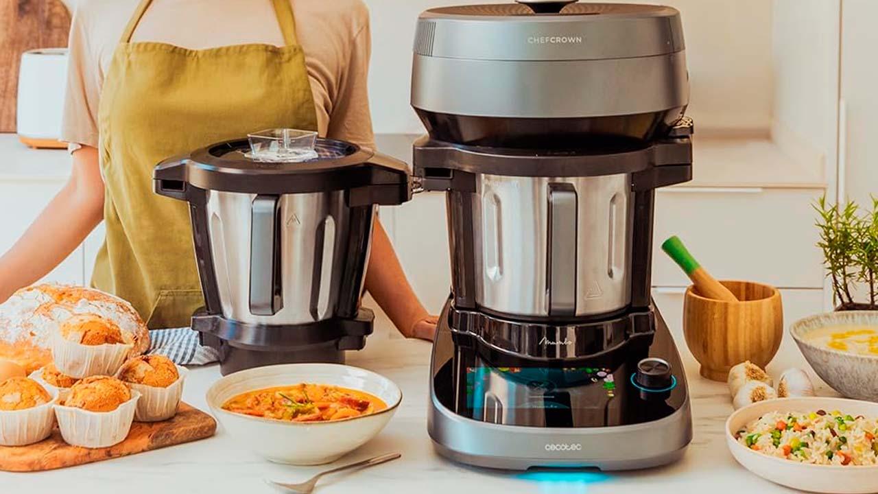 ¡Descubre el robot de cocina Cecotec premium que está arrasando: 2200 W, 45 funciones y precio de locura!