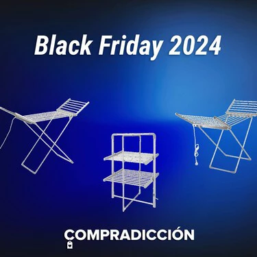 ¡No vas a creer lo baratos que están estos tendederos plegables y eléctricos en Black Friday!