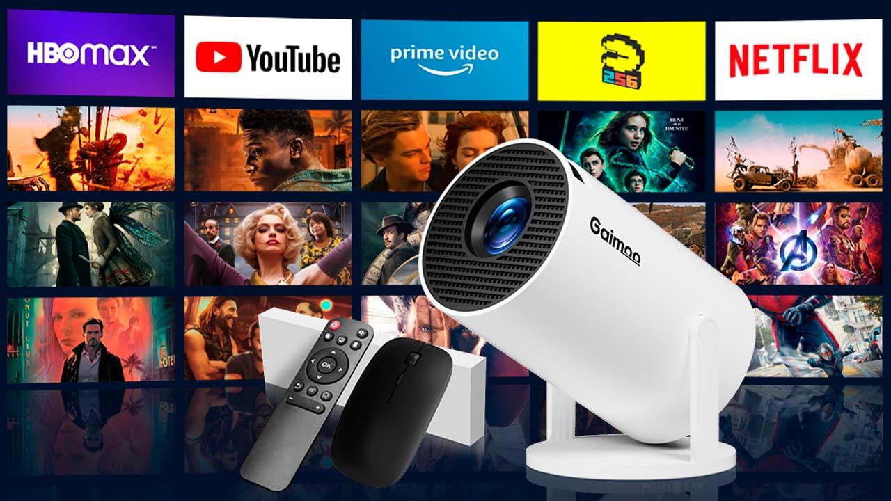 ¡Locura total en Amazon! Este proyector portátil 4K cae un 36 % solo por tiempo limitado 😱🔥