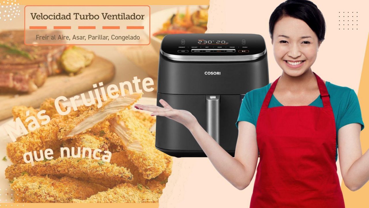 ¡Vuelve la freidora de aire más vendida de 2025 a un precio que no creerás y solo por tiempo limitado!