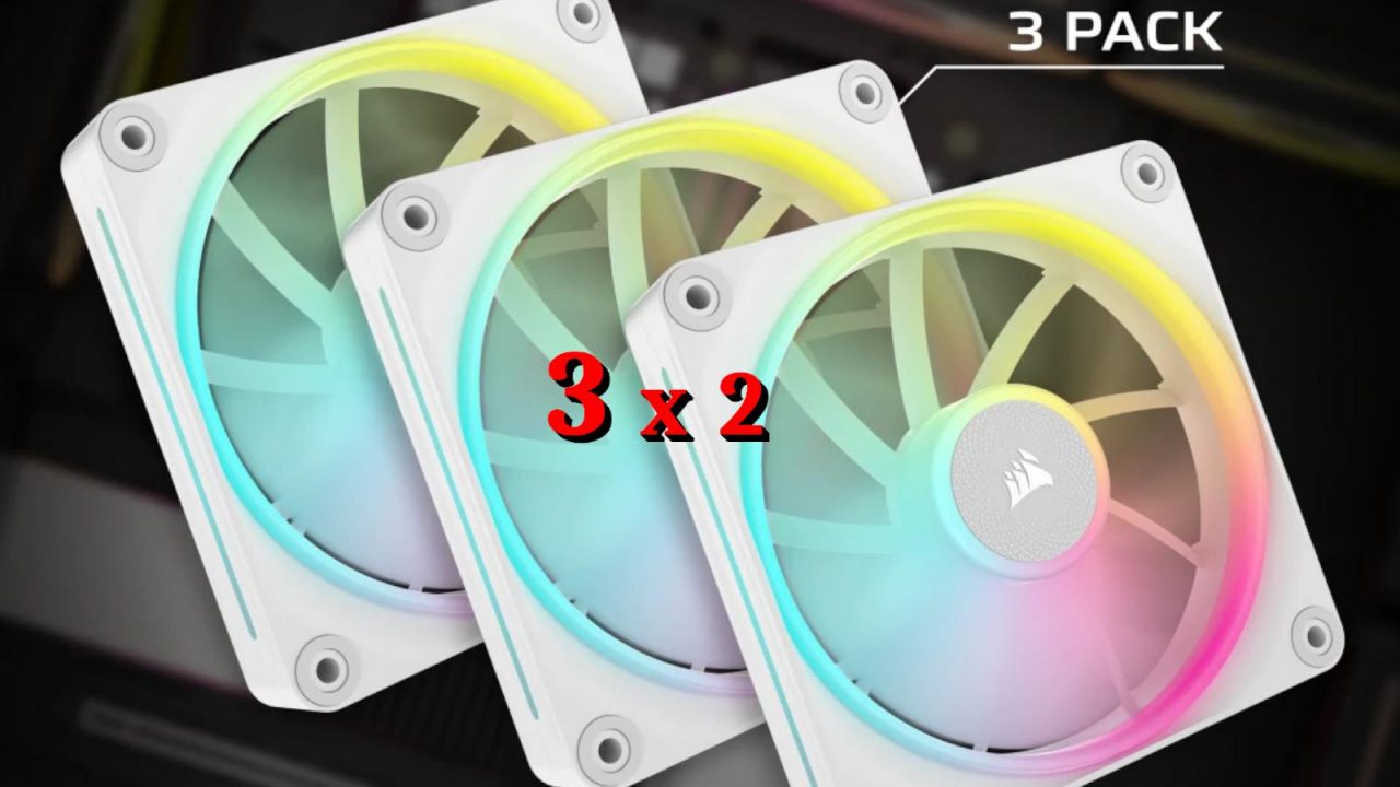¡Increíble oferta! ¡Llévate 3 ventiladores Corsair por el precio de 2 y ahorra a lo grande!