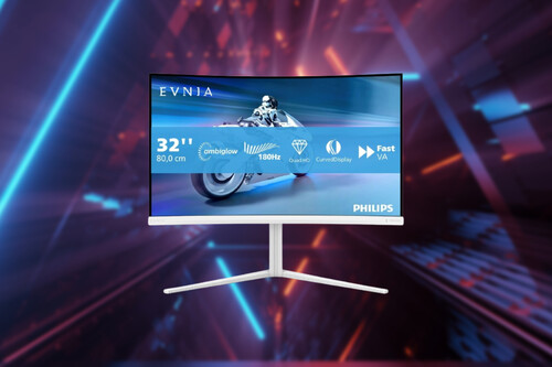 ¡Este monitor Philips curvo de 32 pulgadas y 180 Hz va a revolucionar tu escritorio!