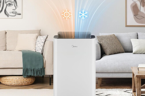 ¡Olvídate del frío y del calor para siempre con este aire acondicionado portátil sin obras!