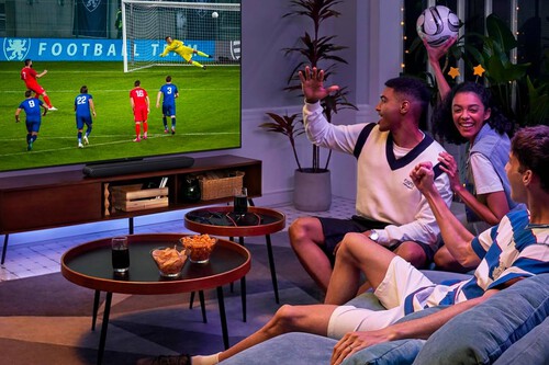 ¡La tele de 75 pulgadas con Google TV y Mini LED que transformará tu casa en un cine y está arrasando!