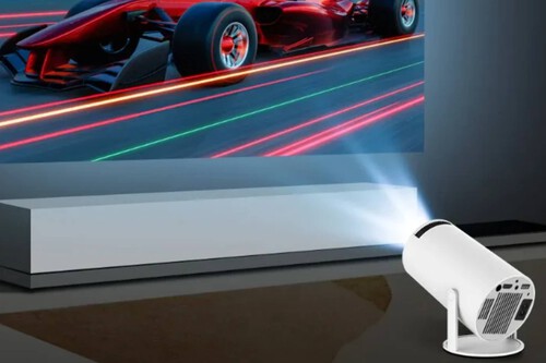 ¡Este proyector me costó solo 30€ en AliExpress y no vas a creer lo que hace!