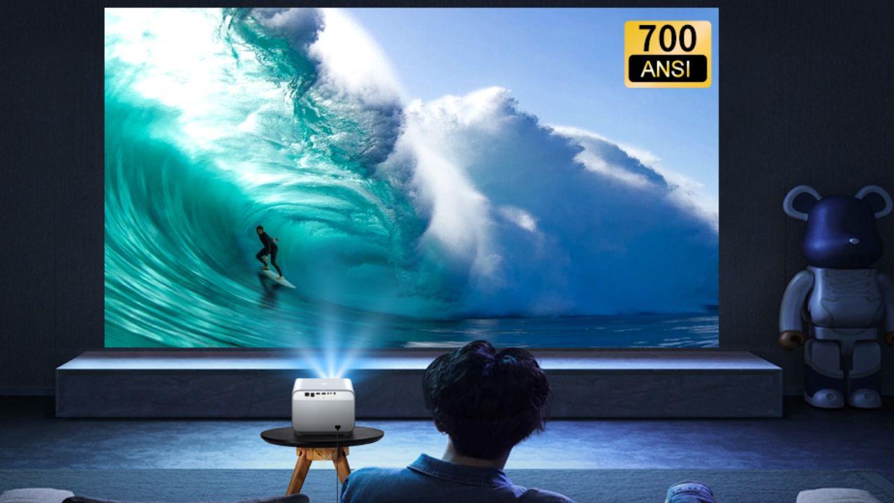 ¡Este proyector 4K con Android TV se desploma un 100 % en Amazon y va a revolucionar 2025!