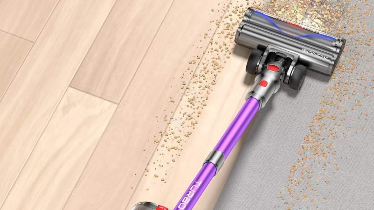 La aspiradora sin cable que humilla a Dyson: batería de 1 hora, luz LED y 5 accesorios ¡a precio de locura!