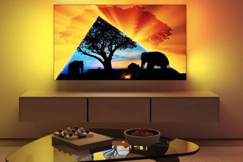 ¡No vas a creer el descuentazo de esta tele Philips OLED 65” con Ambilight en Amazon hoy!