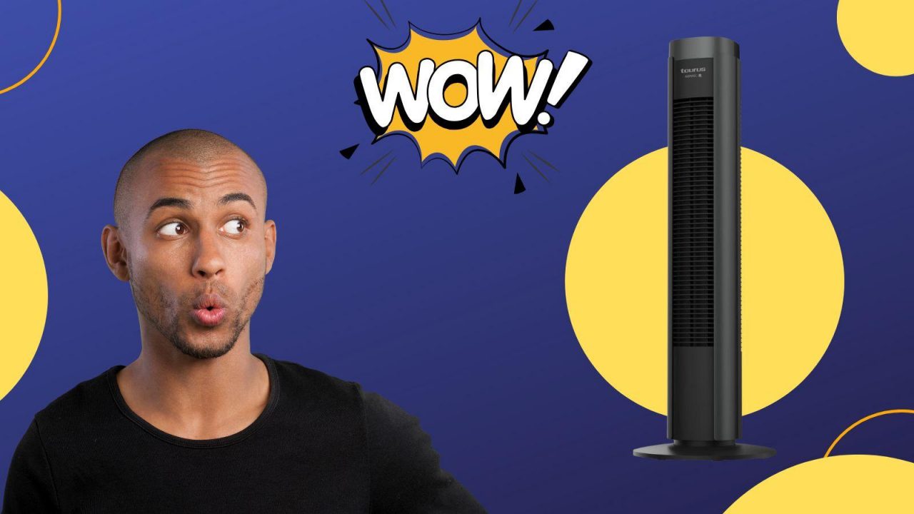 ¡Impresionante! Amazon rebaja el ventilador sin aspas más potente y lujoso a precio de risa